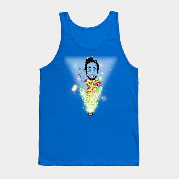 Bustin Ghost Malone! Tank Top by Watson Creations